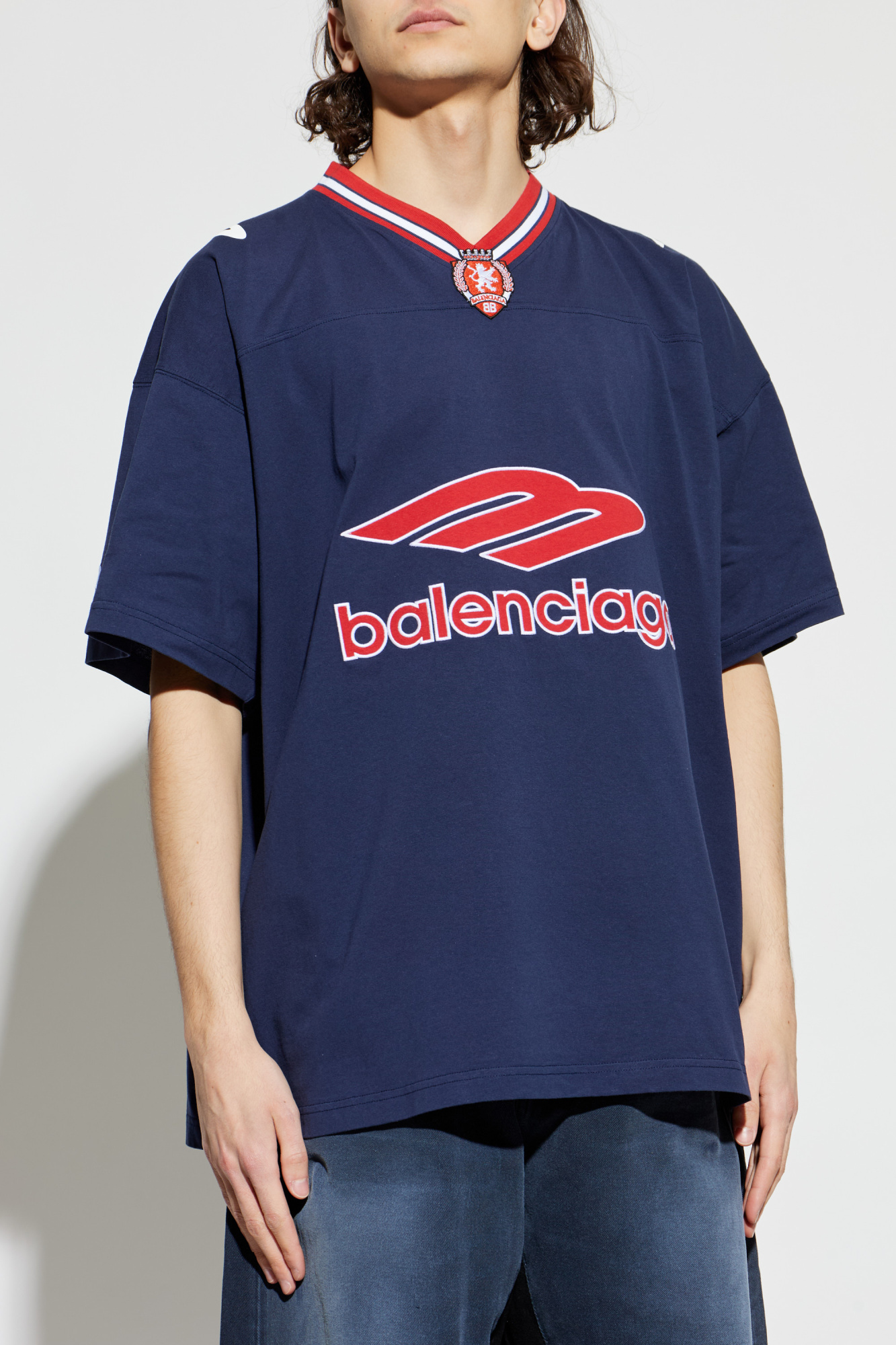 Balenciaga T-shirt with logo | Men's | Vitkac